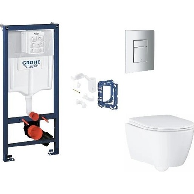 GROHE Rapid SL s tlačidlom Skate Cosmopolitan SANI11BB2140