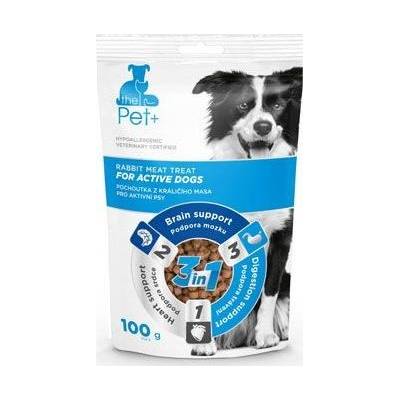 DIBAQ pet thePet+ Dog Active Rabbit Meat Treat 100 g