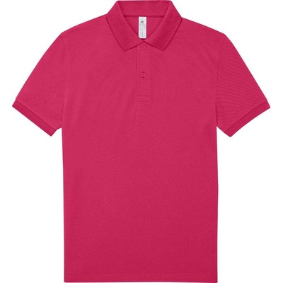 B&C My polo 180 Piqué polo meta fuchsia červená