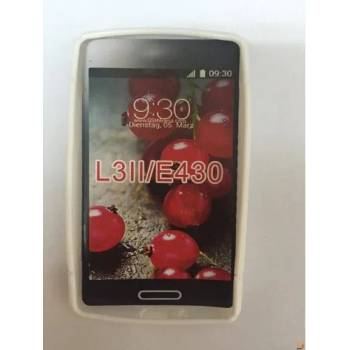 Image 1 of LG Силиконов калъф за lg l3 ii бял