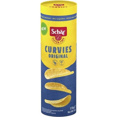 Schär Curvies Original křupavé chipsy bez lepku 170 g