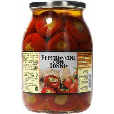Satos čili papričky s tuniakom 1 kg