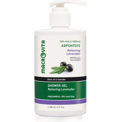 Macrovita relaxing lavender Relaxačný sprchový gél s levanduľou 500 ml