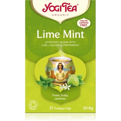Yogi Tea Lime Mint organic limetka máta 17 x 1,8 g