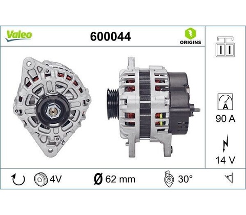 Generátor VALEO 600044
