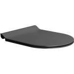 SAPHO GSI Pura - Тоалетна седалка Slim, Soft Close, дуропласт, черен мат MS86CSN26 (MS86CSN26)