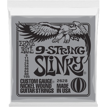 Ernie Ball 2628 Slinky 9 String Струни за електрическа китара (P02628)