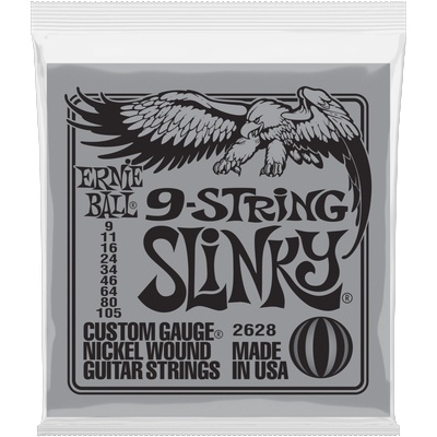 Ernie Ball 2628 Slinky 9 String Струни за електрическа китара (P02628)
