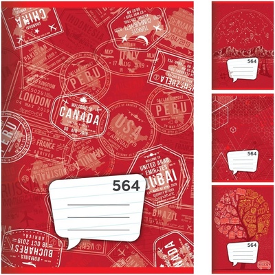 JUNIOR Zošit A5 linajkový 564