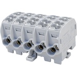 Simet КЛЕМЕН БЛОК ЗА din ШИНА 5Х(2x16ММ2/4Х35ММ2) СИВ (81500002)
