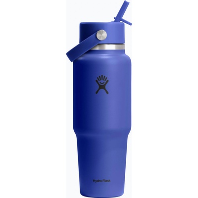 Hydro Flask Термобутилка Hydro Flask Wide Flex Straw Travel 946 ml blue