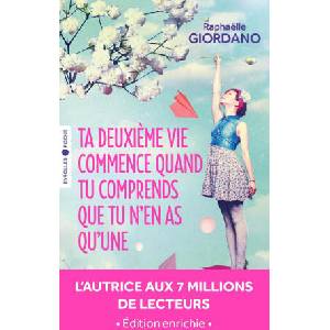 TA DEUXIEME VIE COMMENCE QUAND TU COMPRENDS QUE TU N'EN AS QU'UNE | GIORDANO RAPHAELLE (2024)