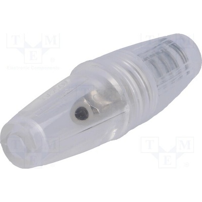 BULGIN FX0380 Zásuvka; 5x20mm; na kabel; Imax: 10A; Ujmen: 50V; Výv: vodiče