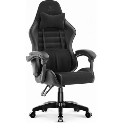 Hell's Chair HC-1003 2.0 Black Fabric