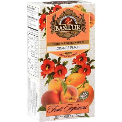 Basilur Fruit Orange Peach neprebal 25 ks