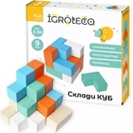IGROTECO 2 в 1 балансираща игра и куб-пъзел (900170)