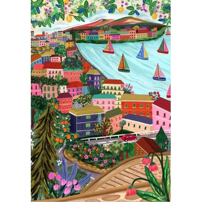 Pieces & Peace - Puzzle Naples, Italy - 1 000 piese