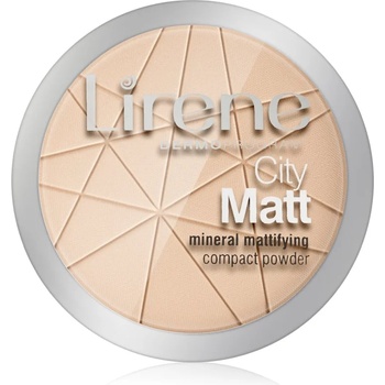 Image 1 of Lirene City Matt матираща пудра цвят 01 Transparent 9 гр