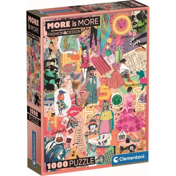 Clementoni Пъзел Clementoni от 1000 части - Мода и дизайн (37071)