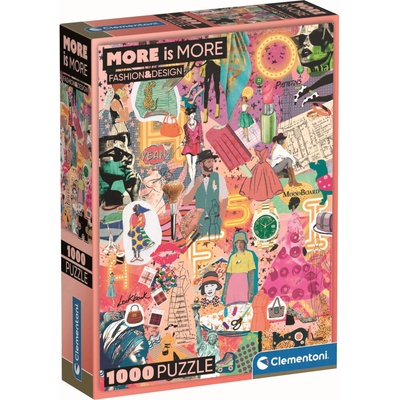 Clementoni Пъзел Clementoni от 1000 части - Мода и дизайн (37071)