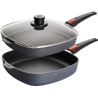 WOLL Комплект тигани diamond lite, комплект от 2 бр. , с капак, woll (wlpbdpiset0002)