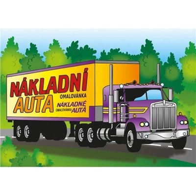 Maľovanky A5 Nákladné autá