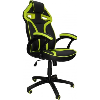 Геймърски стол game 5 зелен/черен