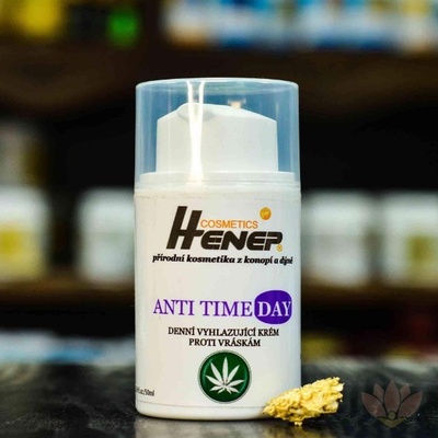 Henep Anti Time Day denní vyhlazující krém proti vráskám 50 ml