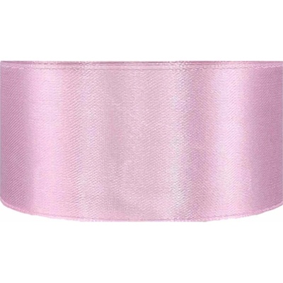 Saténová stuha oboustranná 25m x 38mm hortenziová