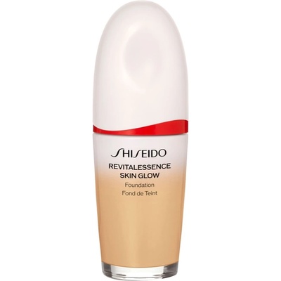 Shiseido Revitalessence Skin Glow Foundation лек фон дьо тен с озаряващ ефект SPF 30 цвят Oak 30ml