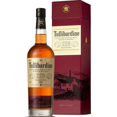 Tullibardine 228 Burgundy Finish 43% 0,7 l (kazeta)