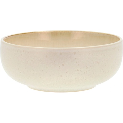 Bitz Béžová kameninová miska Poke 18 cm