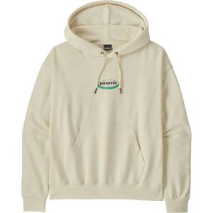 Patagonia Дамски суичър Patagonia Women's 95 Oval Logo Daily Hoody Hoodie - Wool White (117-3593-0312)