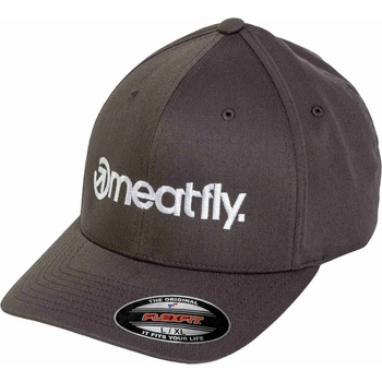 Meatfly Brand Flexfit Grey Meatfly | Siv | МЪЖЕ | S/M