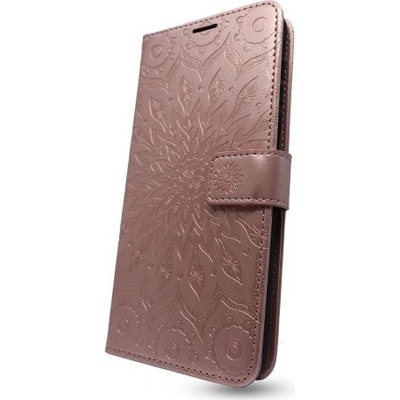 Mezzo Book iPhone 13 Pro vzor mandala - zlato ružové