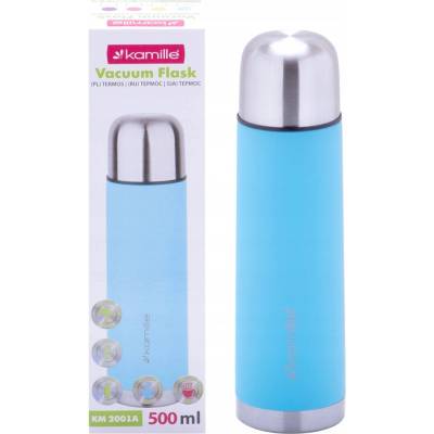 Kamille termohrnek 500 ml fialový