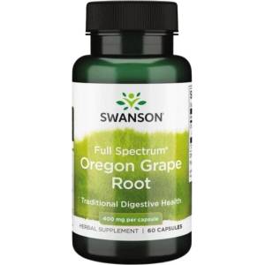 Swanson Full Spectrum Oregon Grape Root 400 mg [60 капсули]