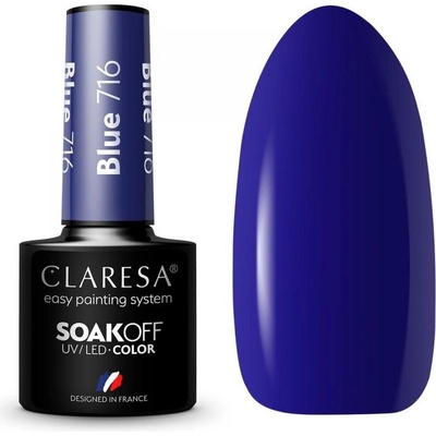 Claresa Gél lak Blue 716 5 g