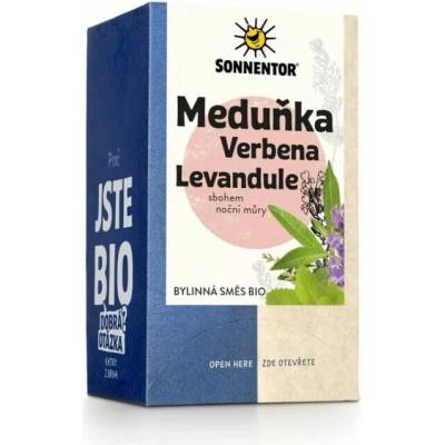 Sonnentor meduňka verbena levandule bio 23,4 g balení 6 ks