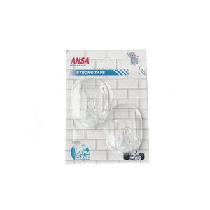 Ansa Закачалка Ansa малка прозрачна 2бр (иа342)