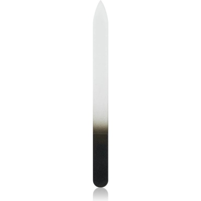 Crystal Bohemia Black sklený pilník na nechty obojstranný 1 ks
