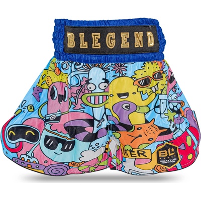 Blegend detské Muay Thai trenky farebné