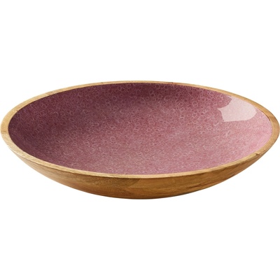 Zassenhaus MINERAL ROSE Mísa na potraviny mangové dřevo 35 x 6 cm