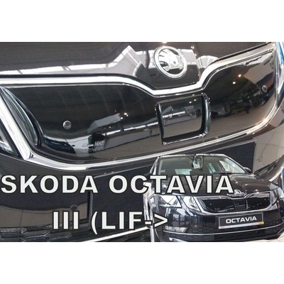 ŠKODA OCTAVIA III ZIMNÍ CLONA HEKO PŘEDNÍ MASKY 04077