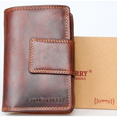 Bull Burry Masivní celokožená peněženka RFID