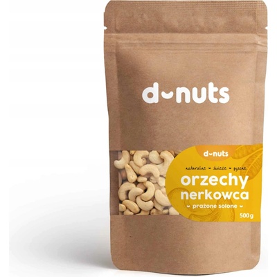 D nuts Kešu orechy pražené SOLONE 500 g