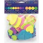Dalprint Heart Foam Stickers 120pcs