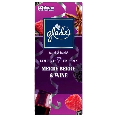 GLADE BRISE Osviežovač vzduchu MINI SPRAY Veselé Bobule a Víno náhradná náplň 10 ml