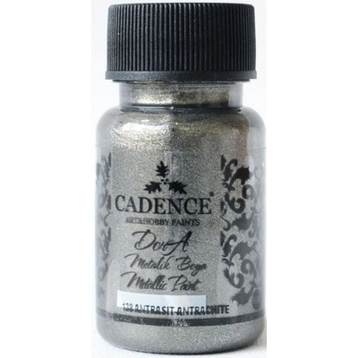 DorA Metalická akrylová barva 50ml antracitová