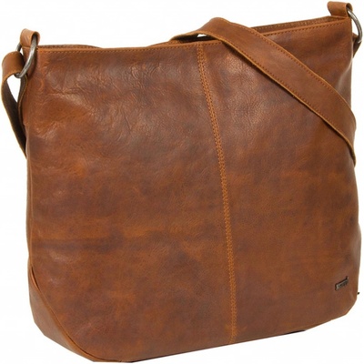 Justified dámská kožená crossbody koňaková 12.131631 cognac